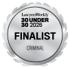 Lawyers Weekly 30 under 30 Criminal Finalist 2026