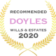 Doyles Recommended Wills Estates 2020
