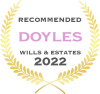 Doyles Recommended Wills Estates 2022